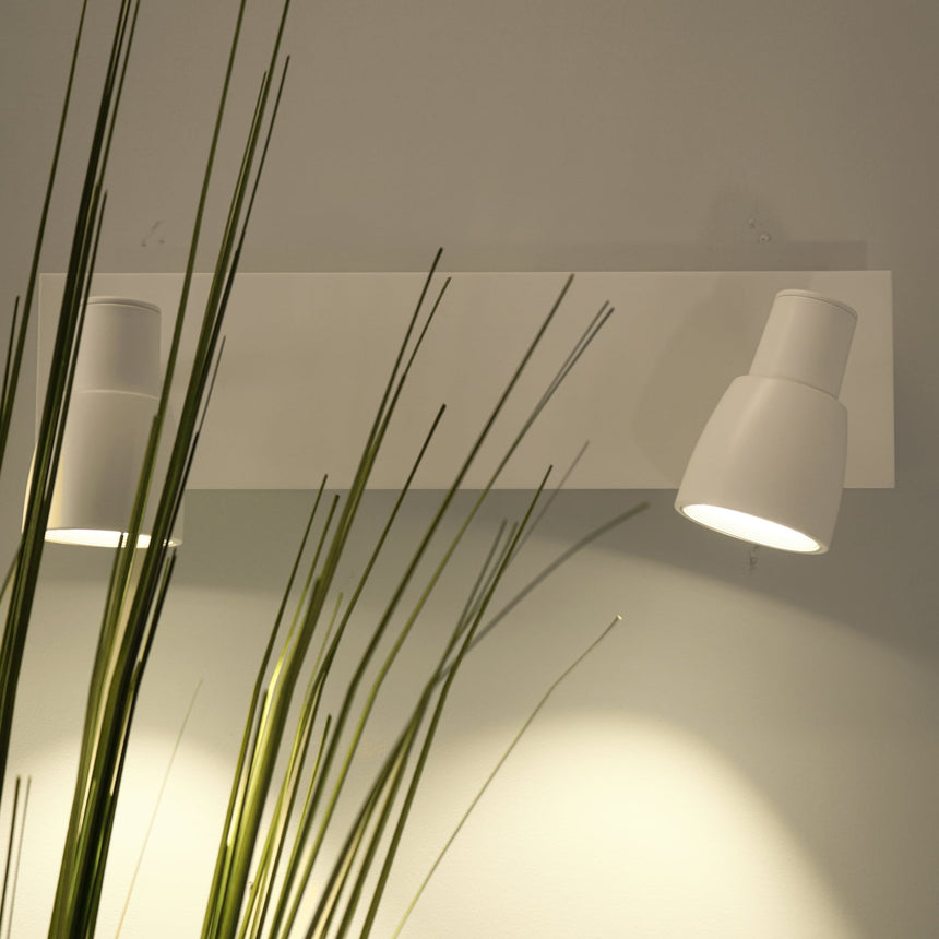 Sulion Fulino 2 Focos de metal blanco - FULINO 112228