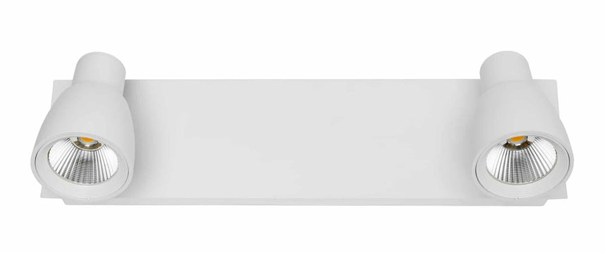 Sulion Fulino 2 Focos de metal blanco - FULINO 112228