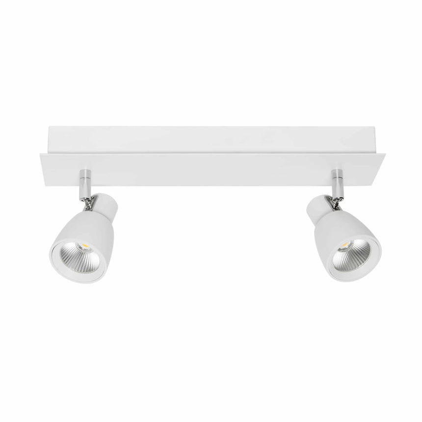 Sulion Fulino 2 Focos de metal blanco - FULINO 112228