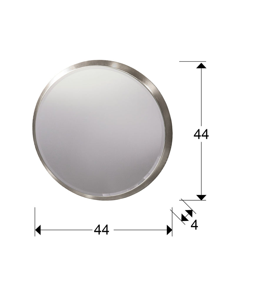 Schuller Aries Espejo Redondo 44Ø Plata 119023