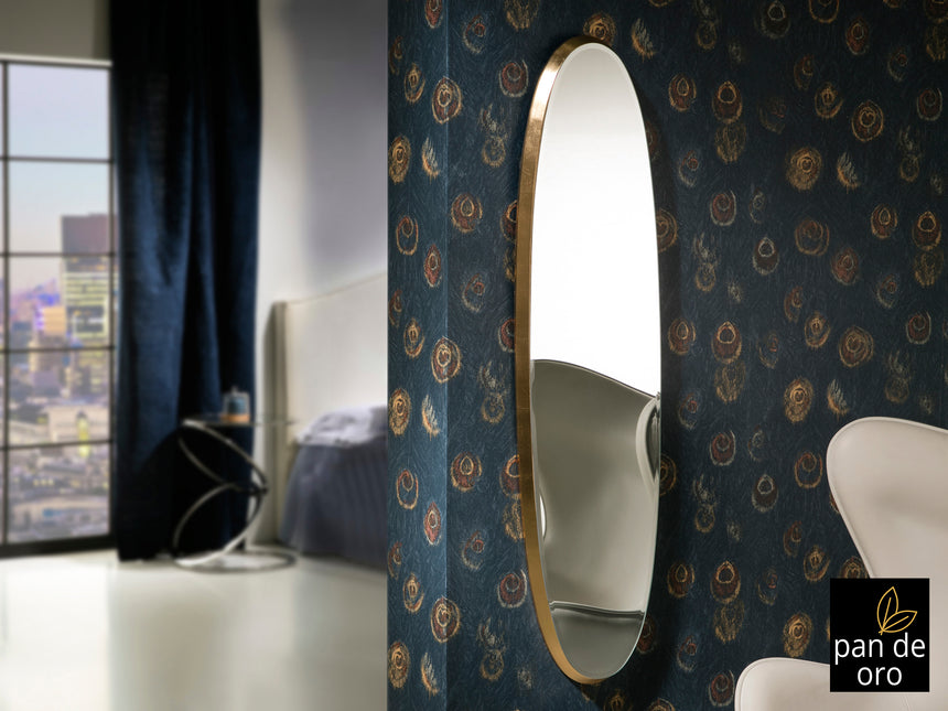 Espejo ovalado Schuller Aries pan de oro 36x136cm 11948 - vista 2