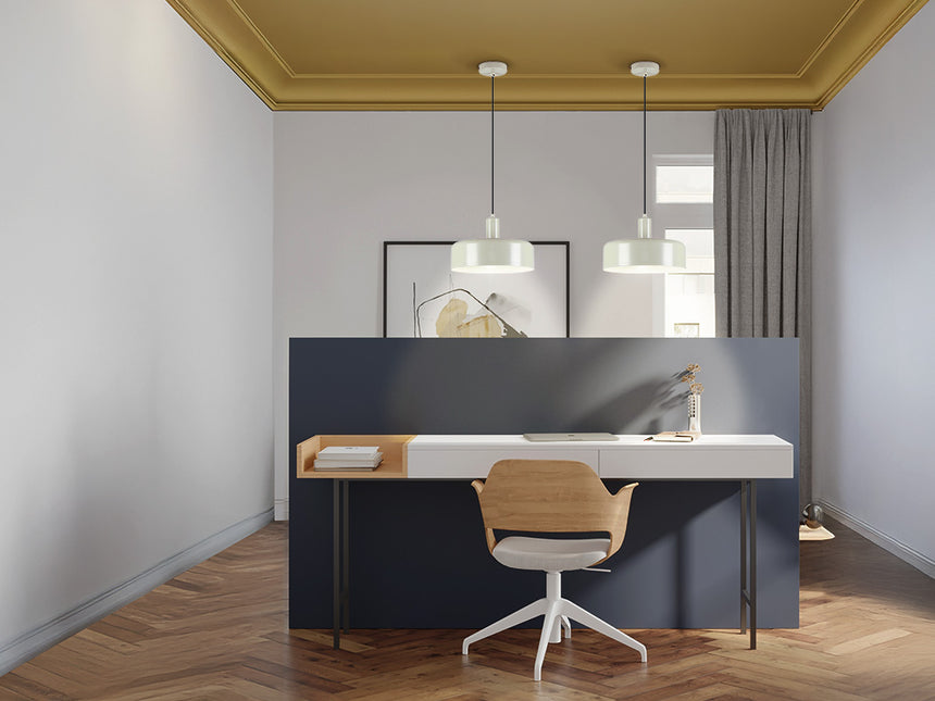 Lámpara de techo colgante Schuller Alessia 1 luz gris perla mate 12567 - vista alternativa