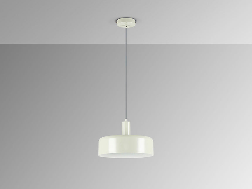 Schuller I3 Alessia Pendant Ceiling Lamp 1 Light Matte Pearl 12567