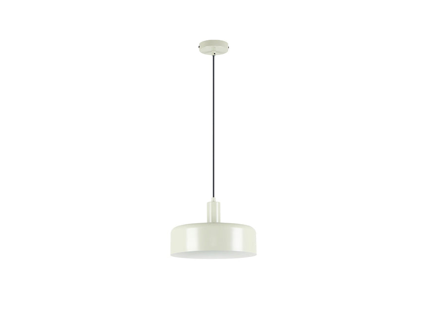 Lámpara de techo colgante Schuller Alessia 1 luz gris perla mate 12567 ambiente