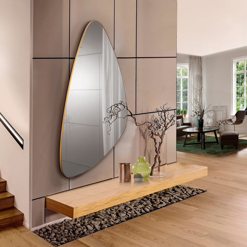 Schuller Orio Espejo triangular oro 168x81 127646