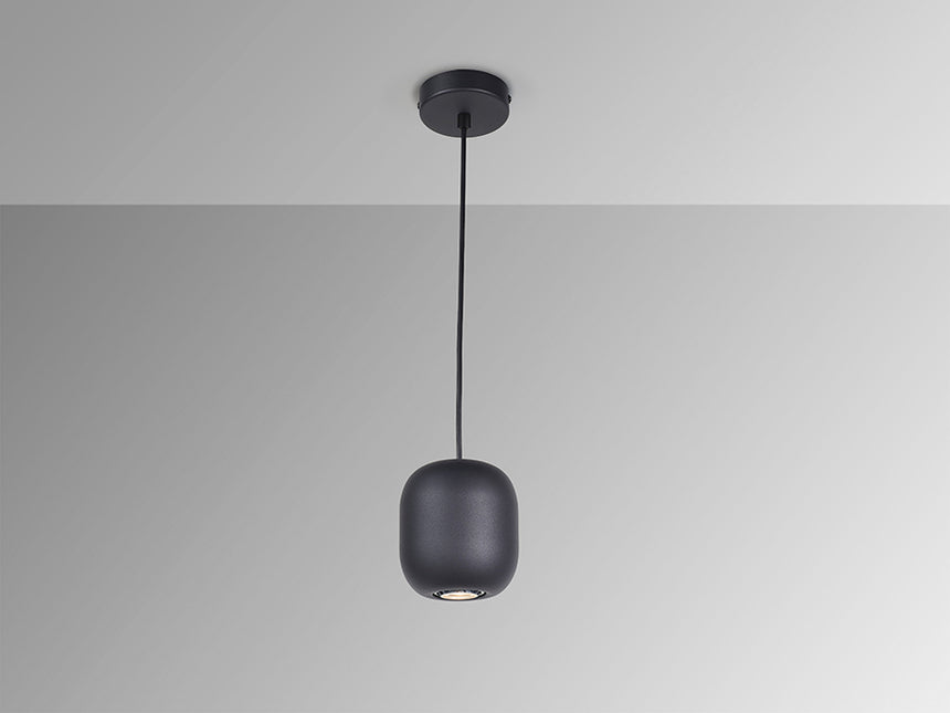 Schuller I3 Nimes Pendant Ceiling Lamp 1 Light Black 12856