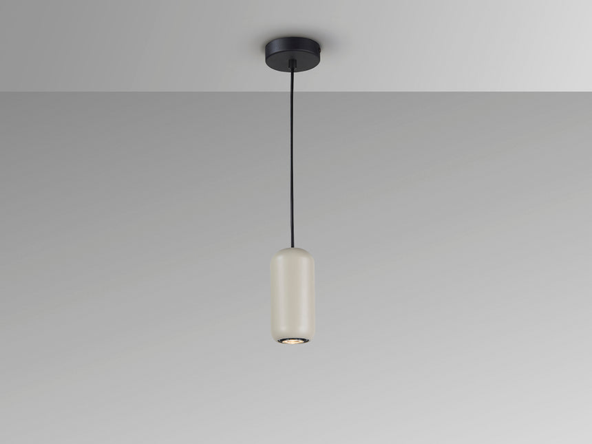 Lámpara de techo colgante Schuller Nimes 1 luz negro y gris 12944 - imagen 4