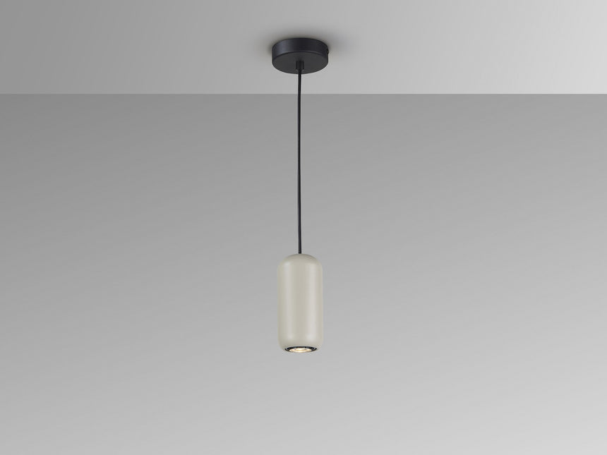 Lámpara de techo colgante Schuller Nimes 1 luz negro y gris 12944 vista 2