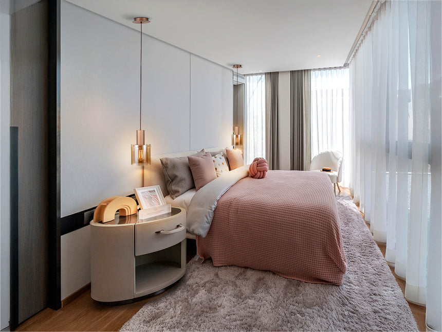 Schuller I3 Venize Lámpara 1 luz cobre Ambar 12973