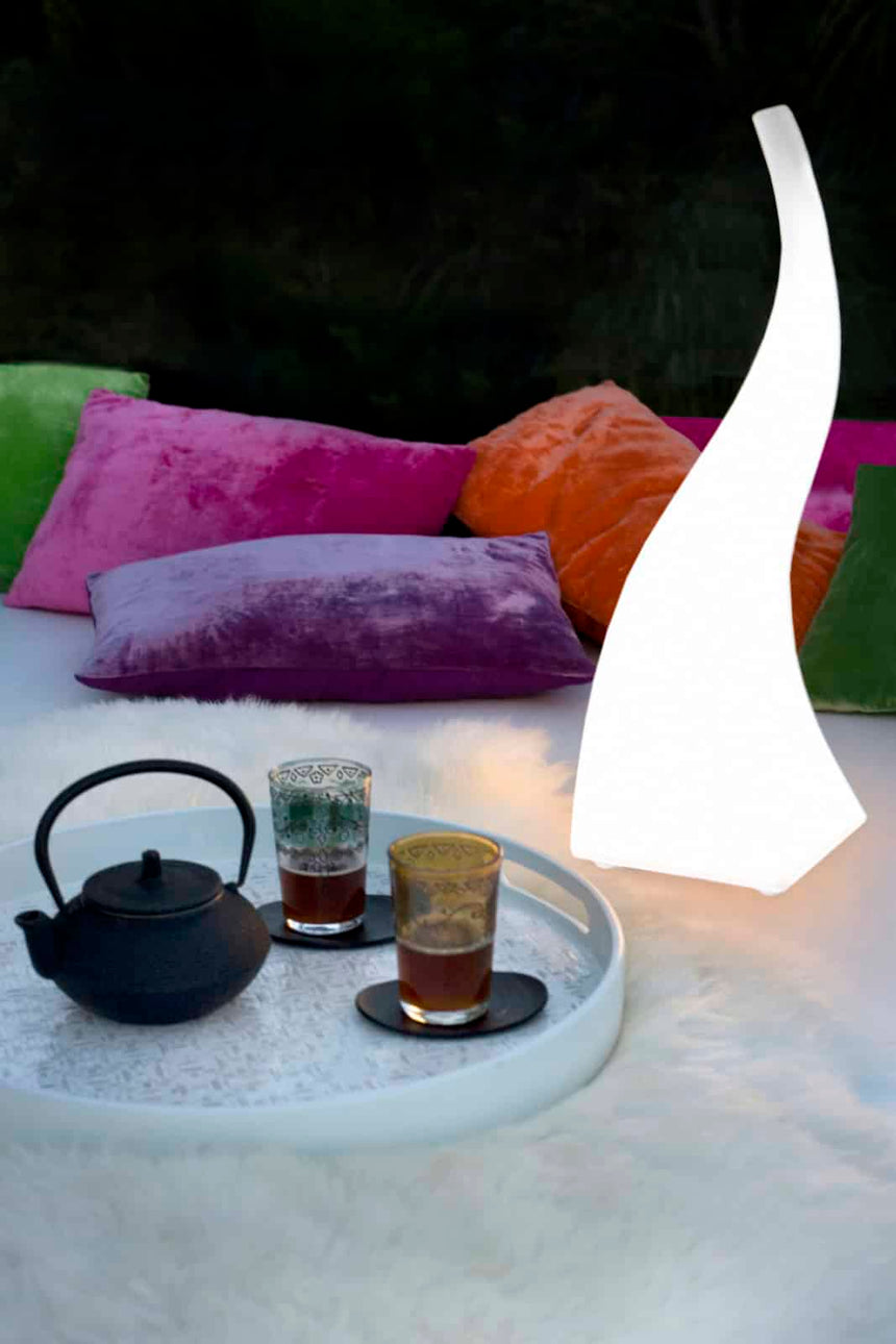 Mantra Flame Lámpara de sobremesa blanco 1326