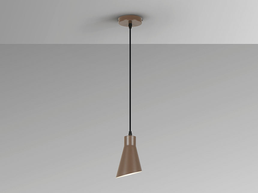 Lámpara de techo colgante Schuller Bera 1 luz marrón 13319 - imagen 4