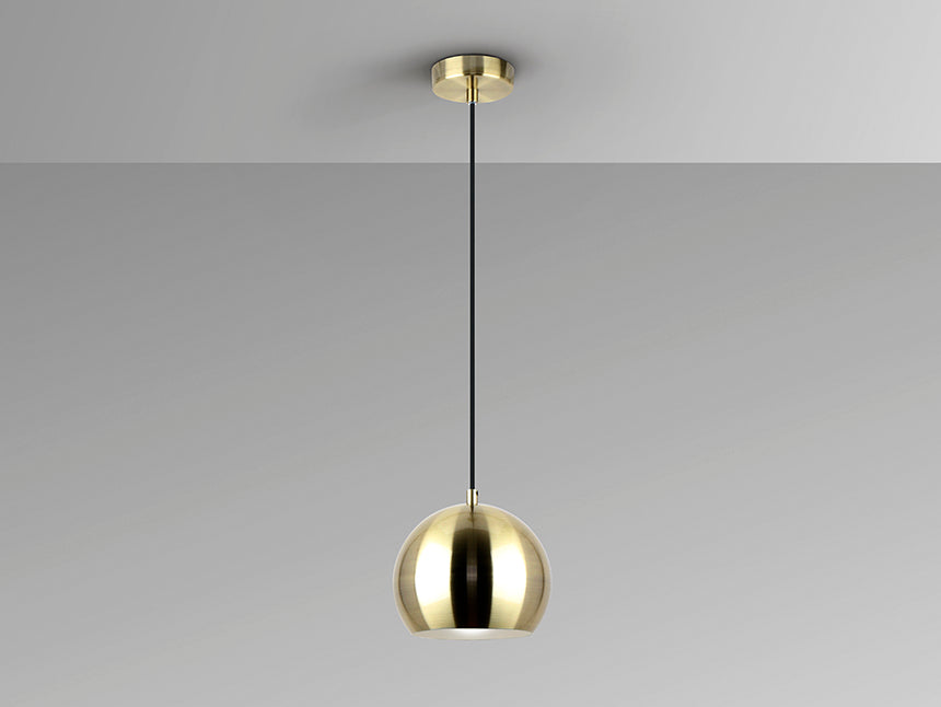 Schuller I3 Olena Lámpara de techo colgante 1 luz latón 13697