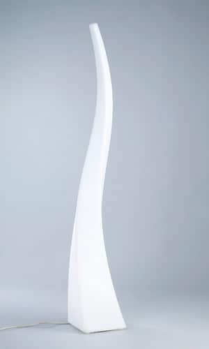 Mantra Flame Lámpara de pie blanco 1400