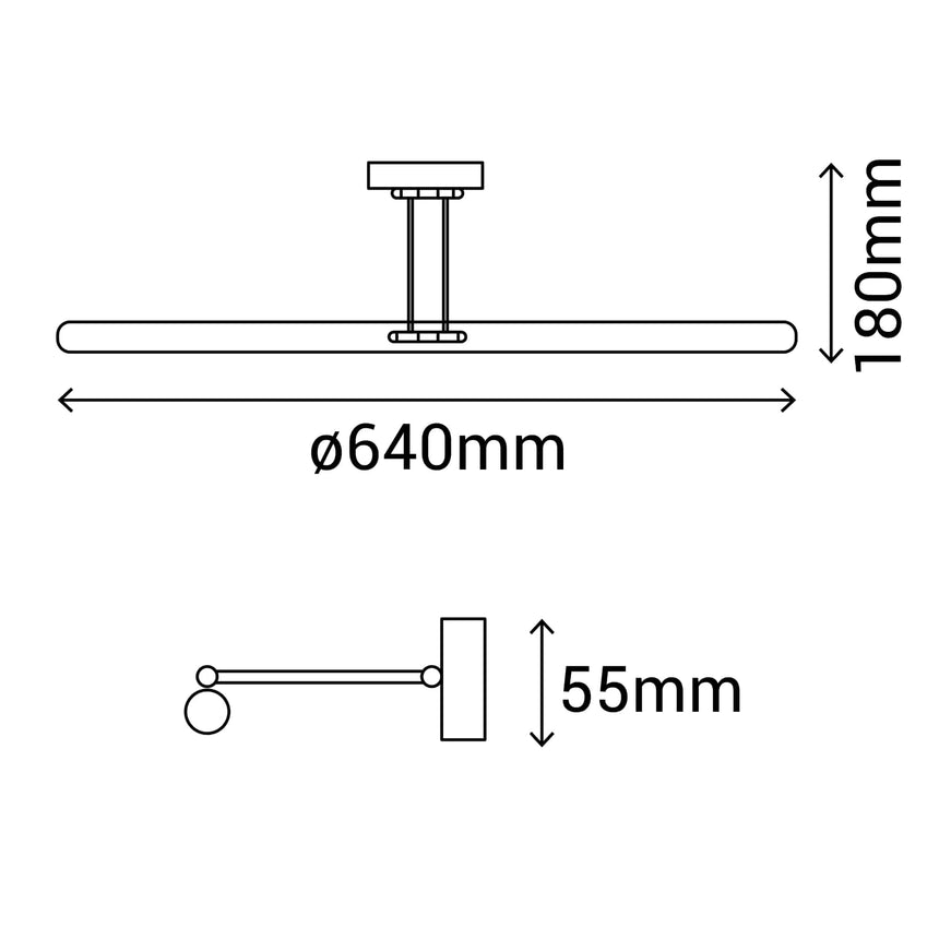 Sulion Bargeld Iluminacuadros de metal color níquel mate - BARGELD 141290