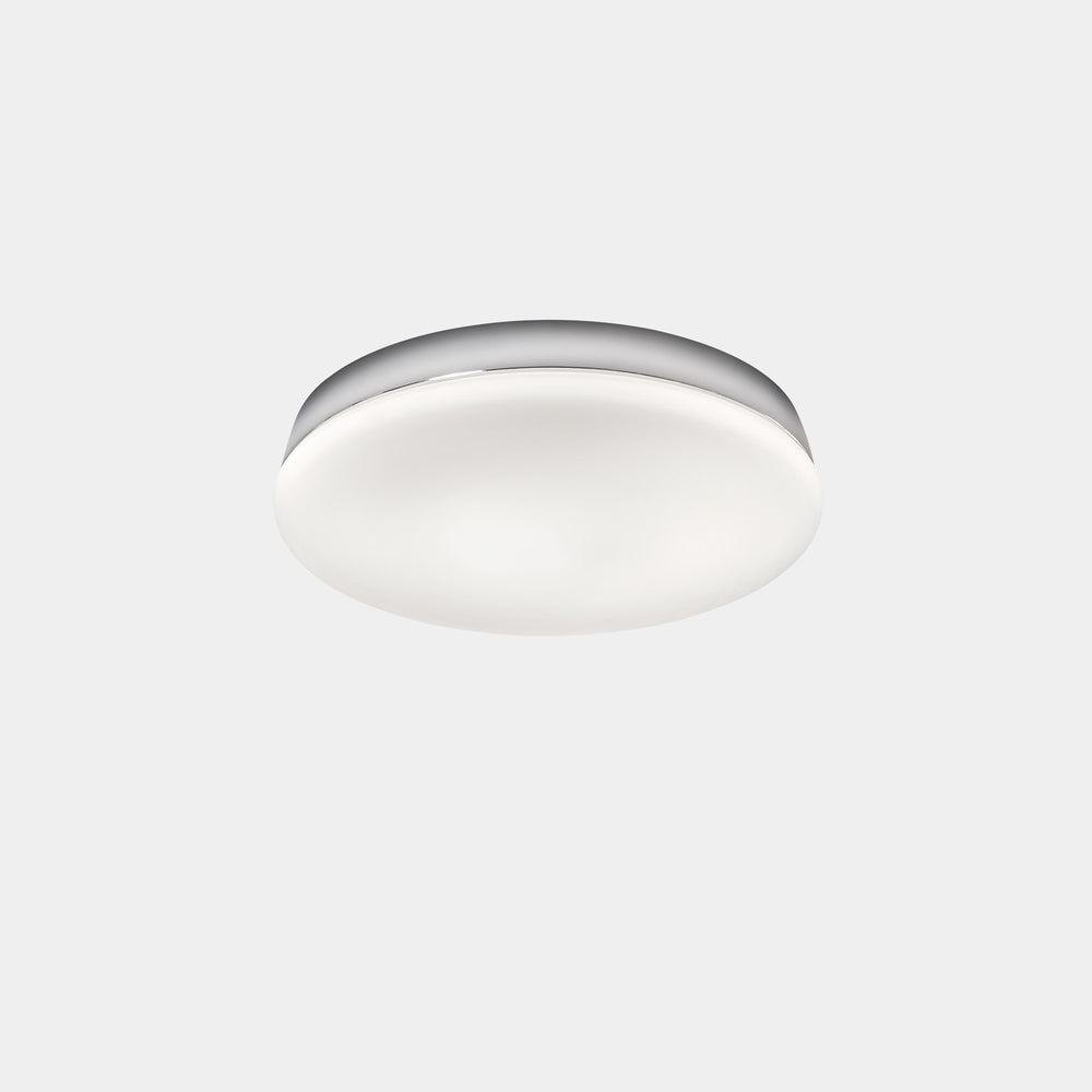 LedsC4 Bathroom IP44 Circle LED 24.6 Warm White - 3000K Chrome 1382Lm 15-6429-21-F9
