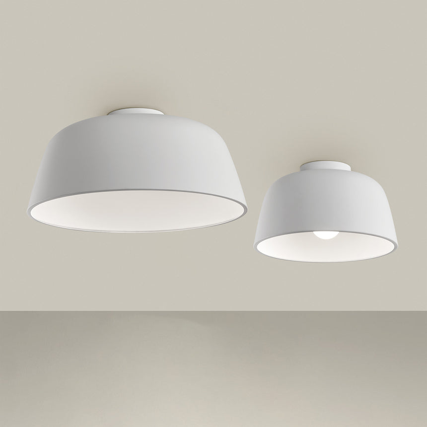 LedsC4 Plafón Miso Ø285Mm E27 15 Blanco 422Lm 15-8330-14-14