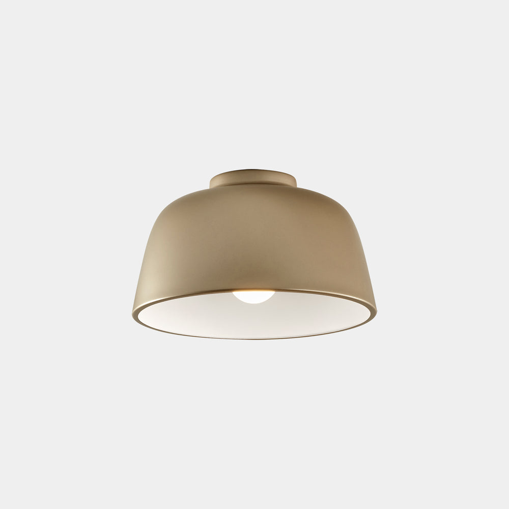 LedsC4 Miso ceiling light Ø285Mm E27 15 Gold 422Lm 15-8330-DL-14