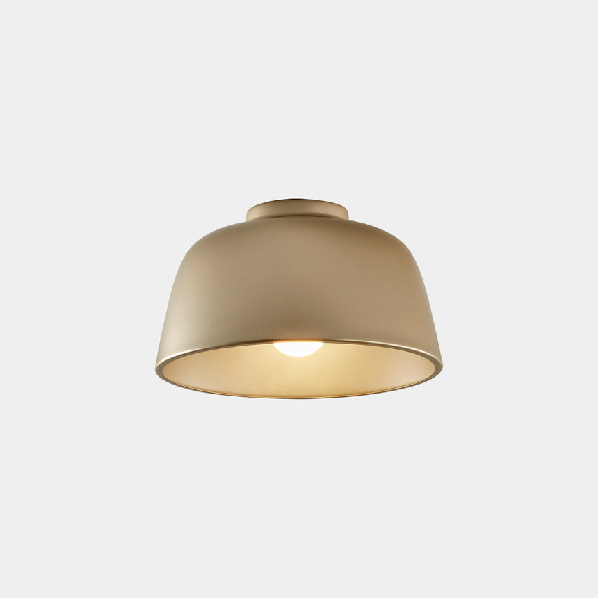 LedsC4 Plafón Miso Ø285Mm E27 15 Oro 422Lm 15-8330-DL-DL