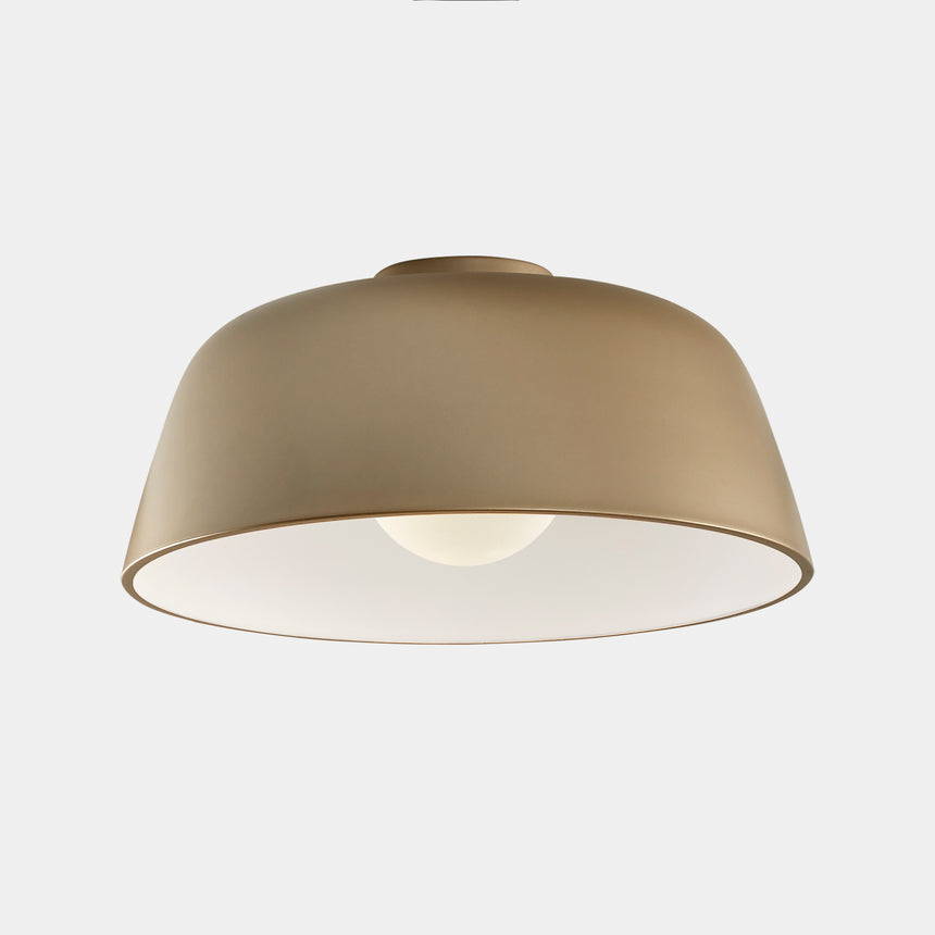 LedsC4 Miso Ceiling Light Ø43.3cm E27 15 Gold 15-8331-DL-14