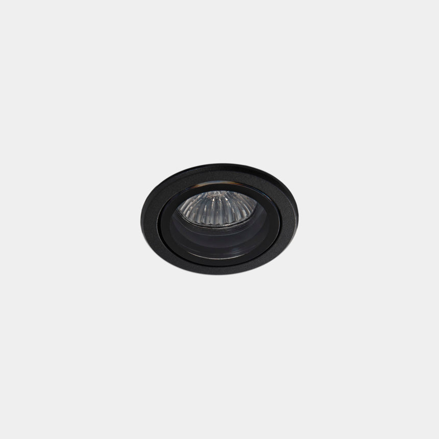 LedsC4 Downlight IP66 Eko GU10 8 Black 15-E065-60-37