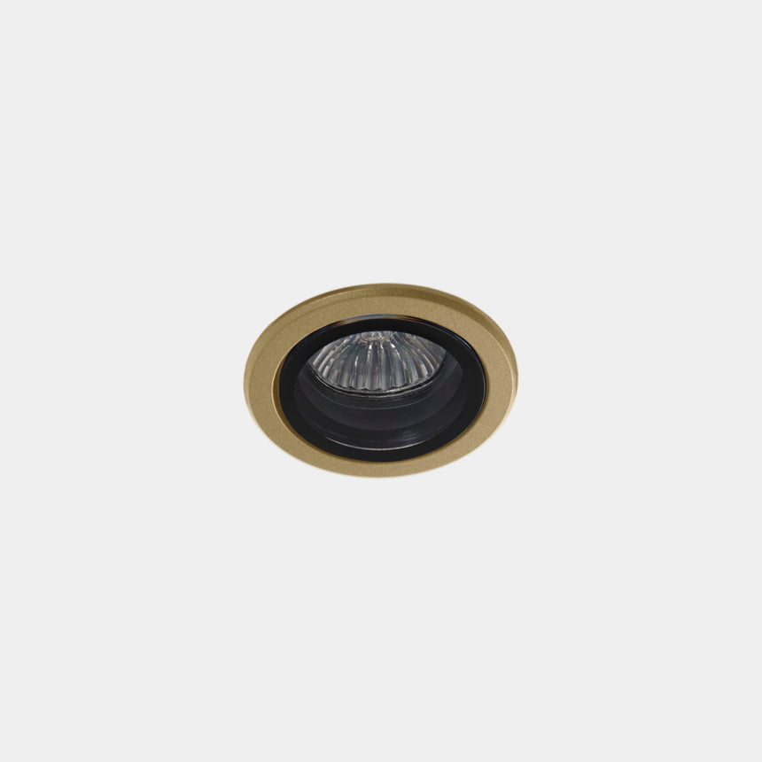 LedsC4 Downlight IP66 Eko GU10 8 Gold 15-E065-DL-37