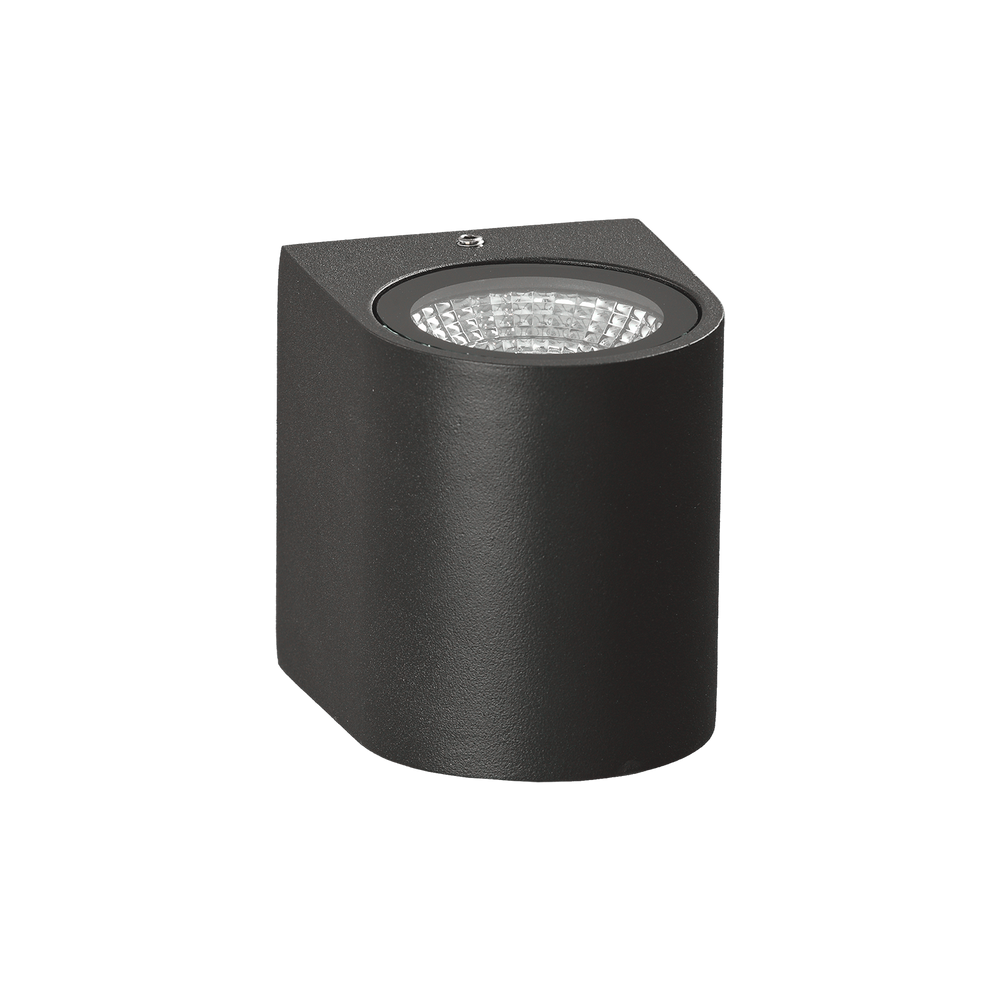 ACB Boj Wall Lamp 16/2040 Anthracite Textured, LED 6W 3000K 550lm, CRI90 IP54, integrated LED A204010GR