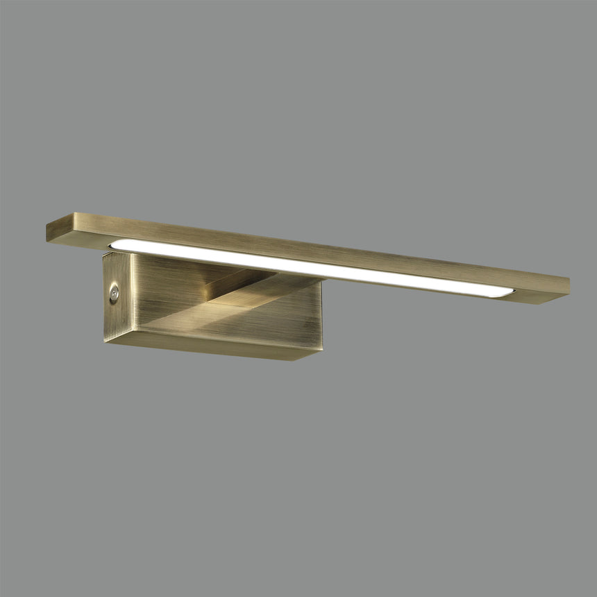 ACB Menorca Aplique baño cuero LED 12W 3000K-4000K Slide Switch A3730271U