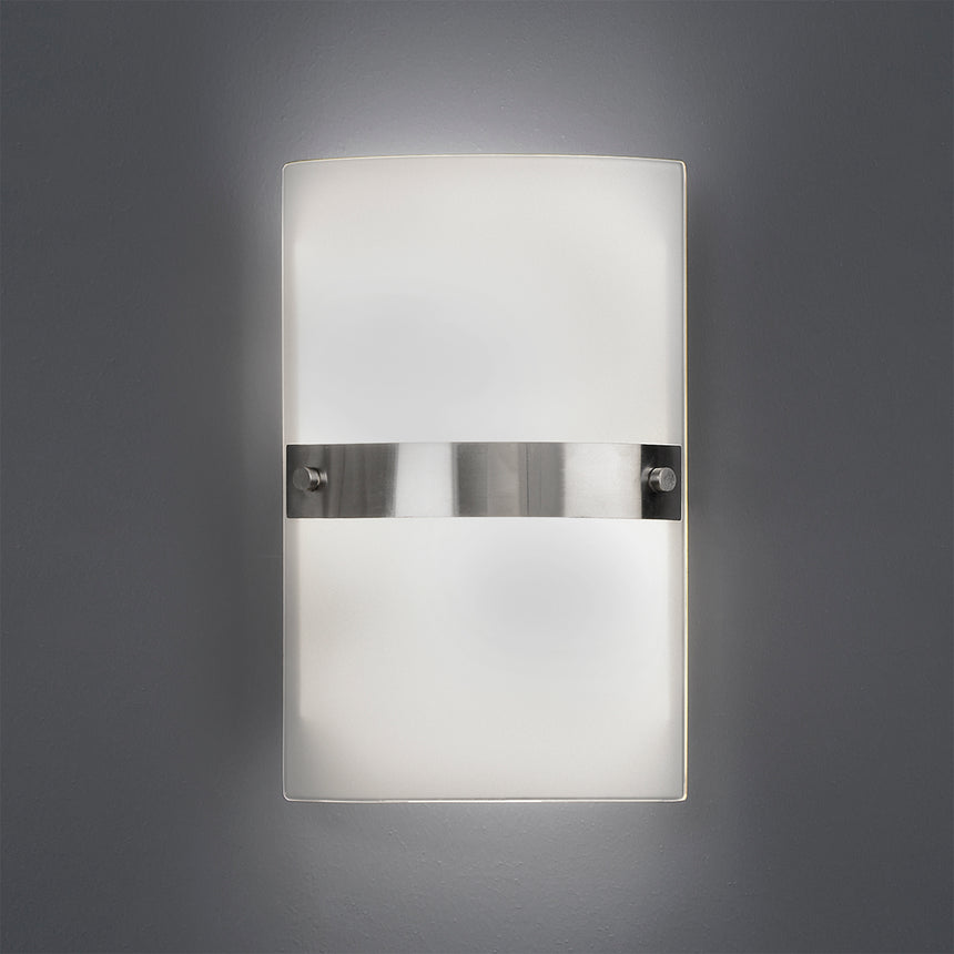 ACB Milano Aplique níquel satinado LED E14 2x9W A163291NMS