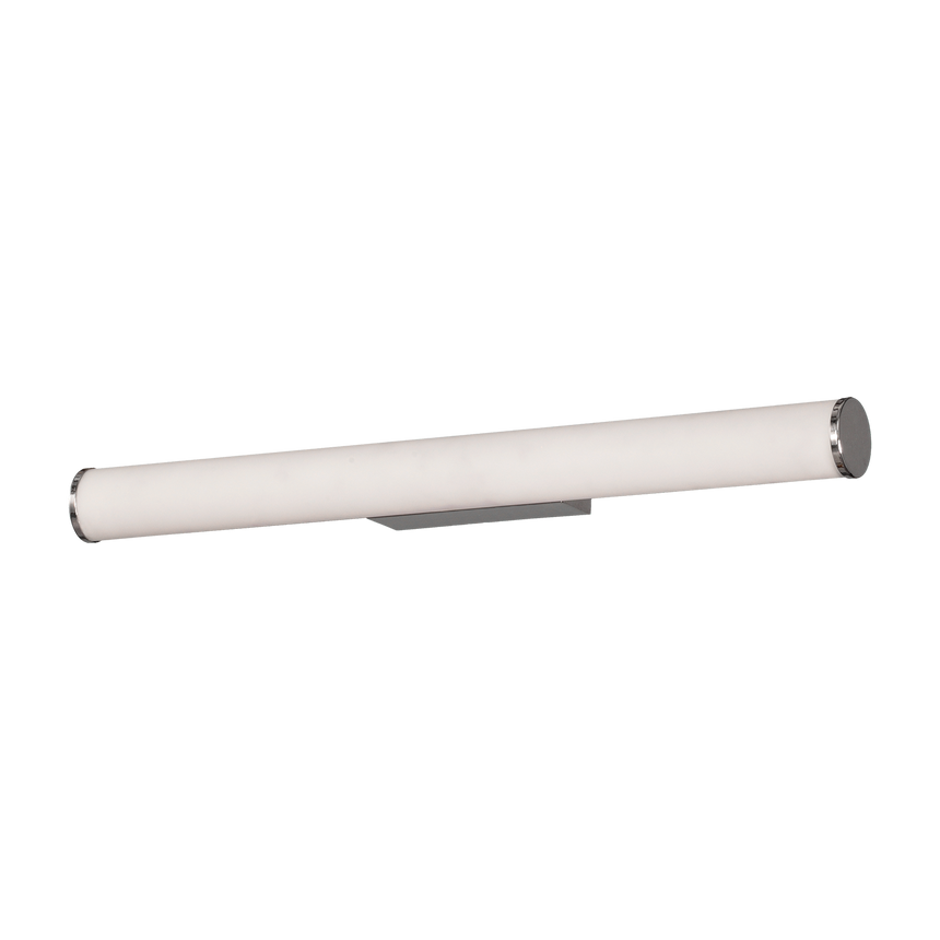 ACB Ura Wall Light 16/3298-60 Opal/Chrome, LED 19W 1780lm, CRI90 I IP44, integrated LED, Kelvin 3000K-4000K Slide Switch A3298271C