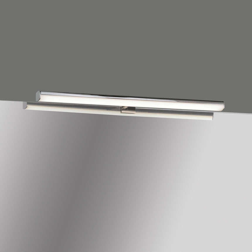 ACB Dustin Wall Light 16/3561-50 Chrome, 10W LED 3000K 770lm, CRI90 I IP44, Integrated LED, 3 fixings A3561100C