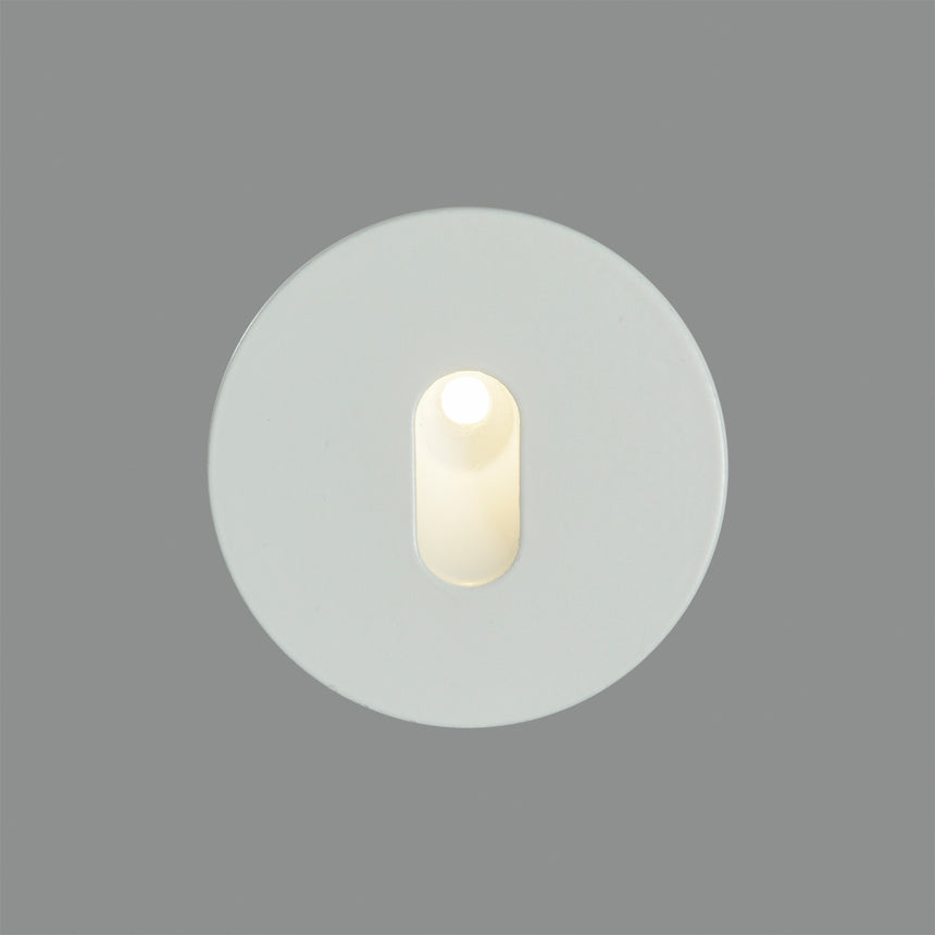 ACB Paul Recessed 16/3578 Textured White, 3W 3000K 290lm LED, CRI90 I, Integrated LED A3578101B