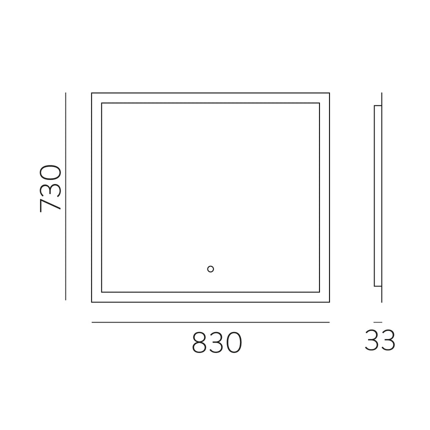 ACB Amanzi espejo baño LED interruptor táctil A359610LP