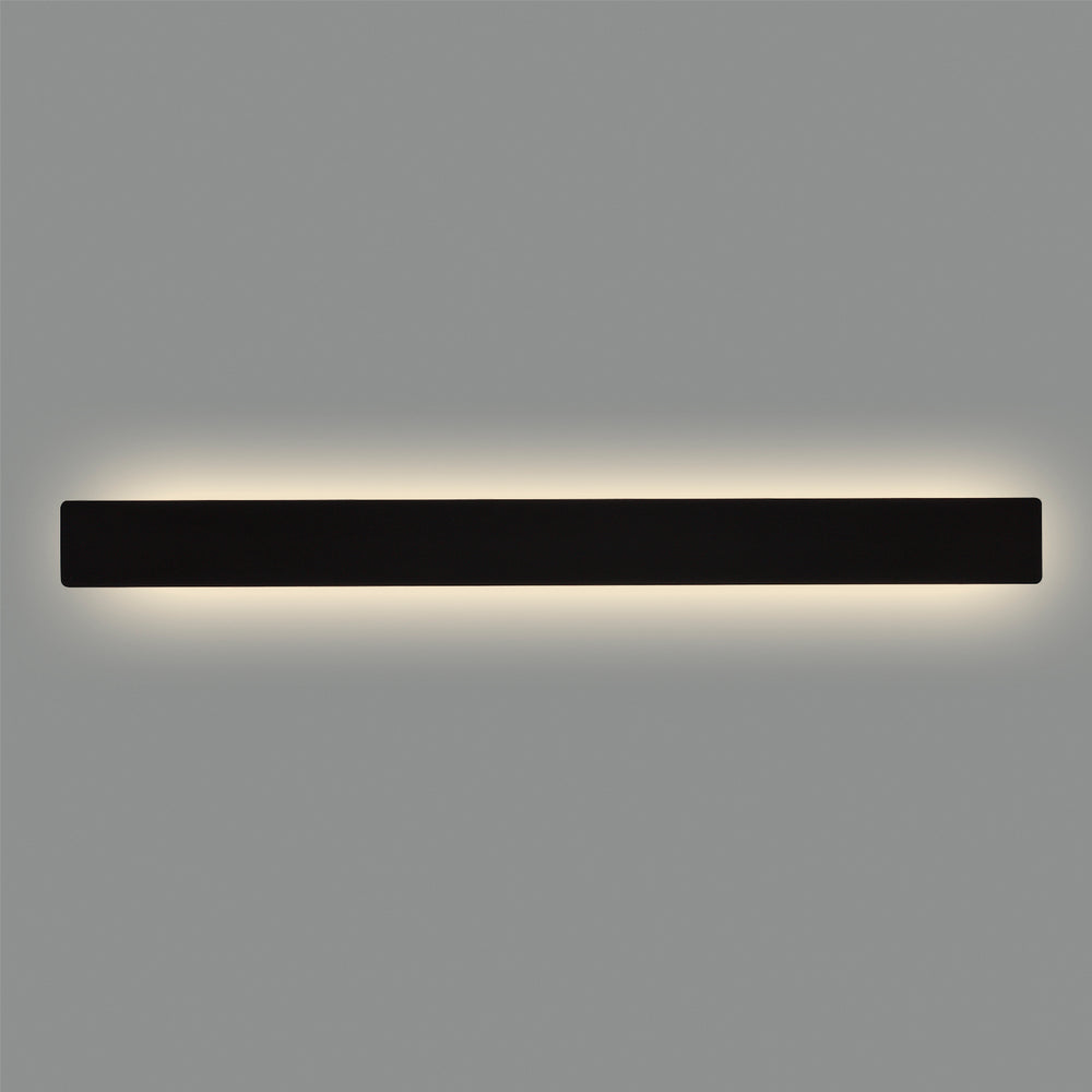 ACB Fosca Wall Lamp 16/3833-60 Textured Black, LED 18W 1800lm, CRI90, integrated LED, Kelvin 2700K-3000K Slide Switch A3833170N