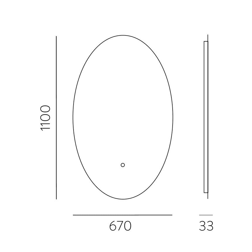 ACB Adriana Espejo baño LED táctil A940601LP