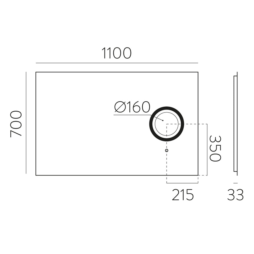 ACB Olter Espejo baño LED 110 Aumento iluminado 5x 3000K A943820LB