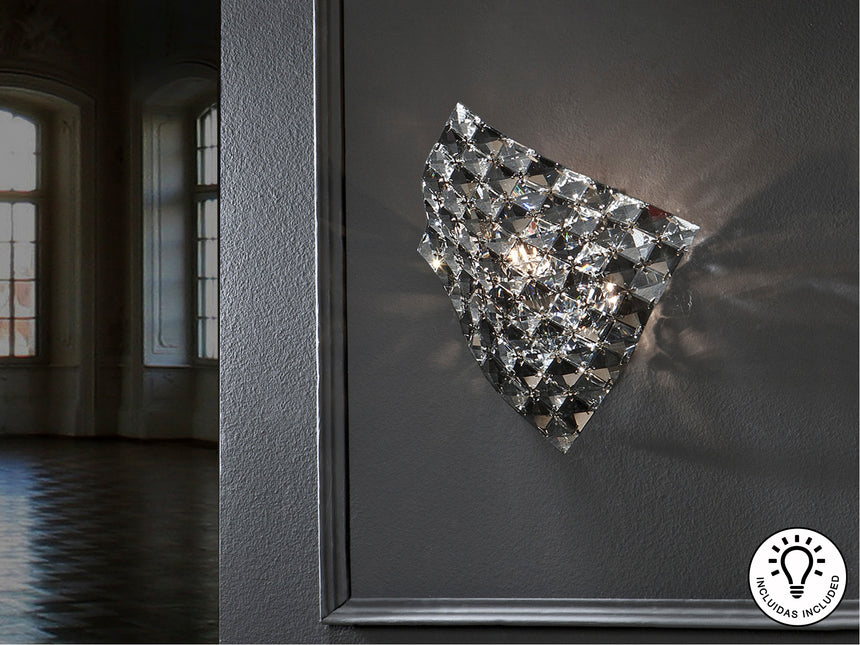 Lámpara aplique de pared Schuller Satén 1 luz cromo 160 - vista 2