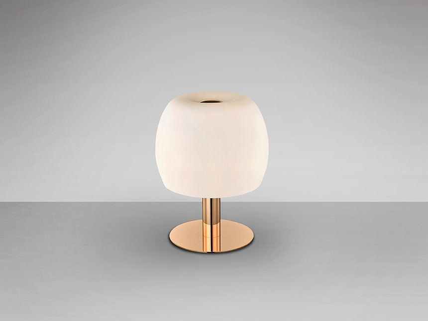 Schuller Baloon Lámpara sobremesa oro/opal 161190