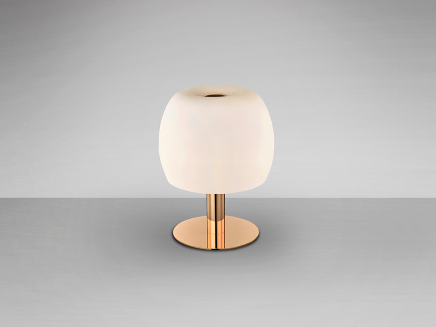 Schuller Baloon Lámpara sobremesa oro/opal 161190