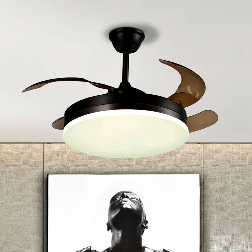 Schuller Vento Fan brown and black diameter 50 168328