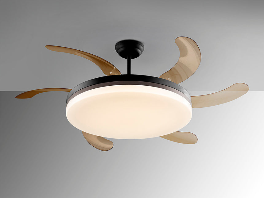 Schuller Vento Maxi Ventilador negro D80/150 Dim 168410