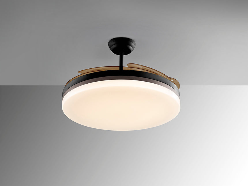 Schuller Vento Maxi Ventilador negro D80/150 Dim 168410