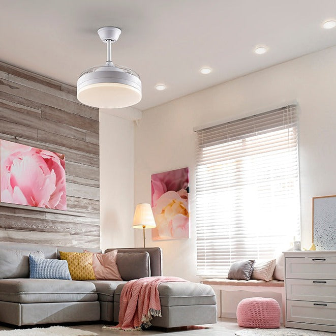 Schuller Vento mini Ventilador blanco Diámetro 40 Dimable 169228