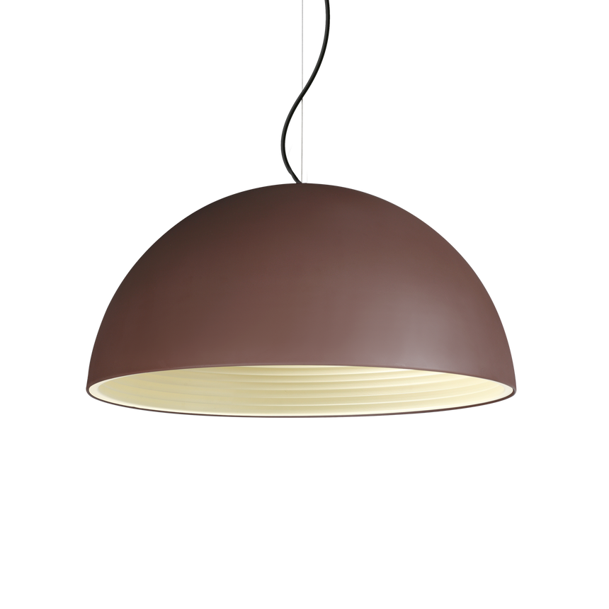 Lámpara colgante Ideal Lux Folk corten 60W Ø50cm 174228
