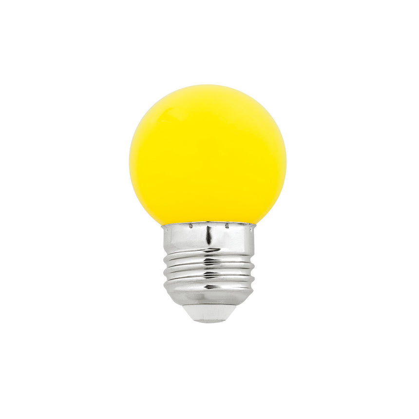 Lighthouse Bulb G45 YELLOW E27 1W LED 17475