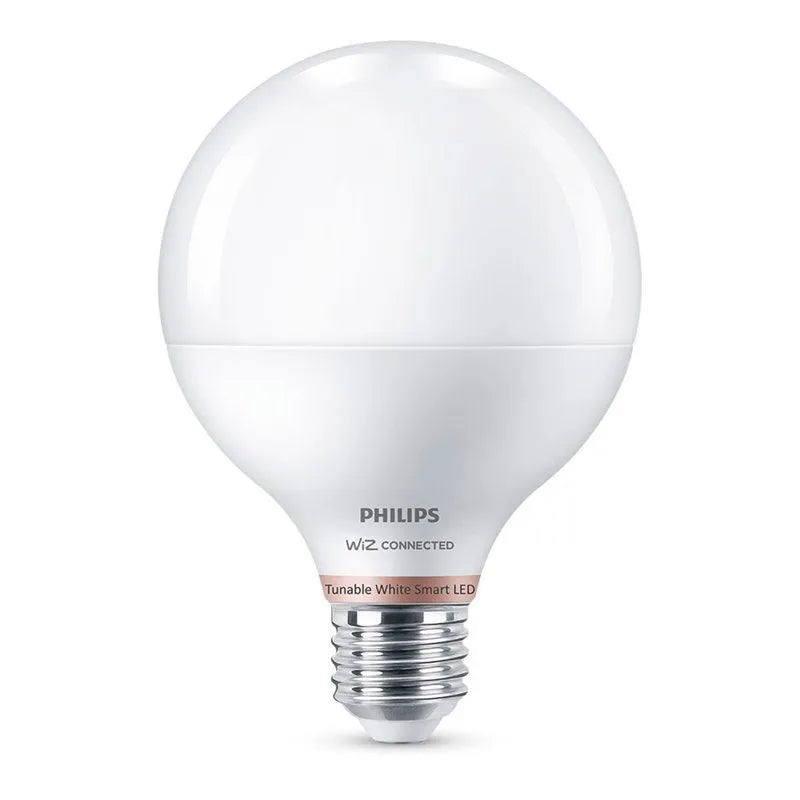 Philips smart WiZ globe LED bulb G95 75W 927-65 WiFi 372603