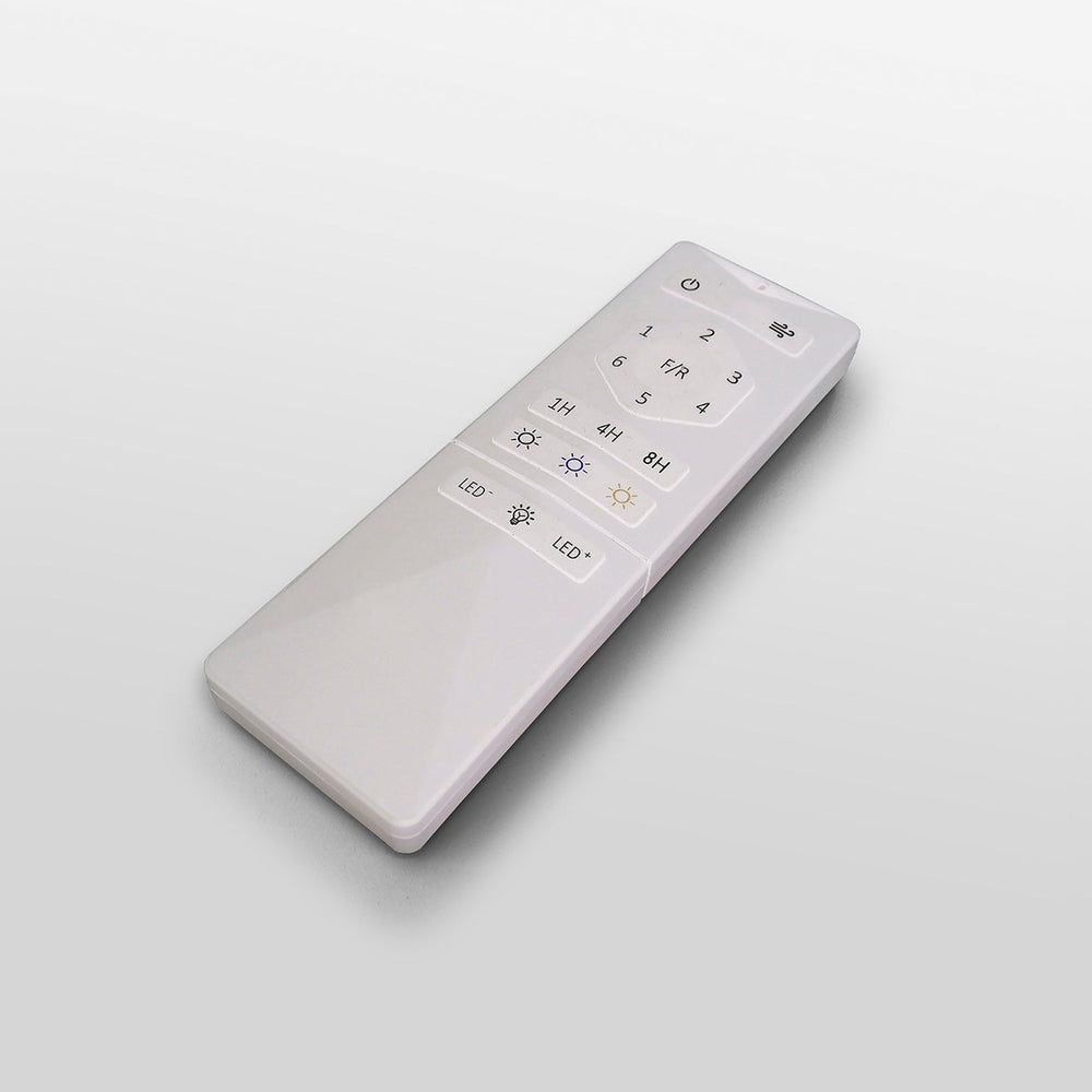 Schuller Enzo White Fan with Dimmable Folding Blades 196529D