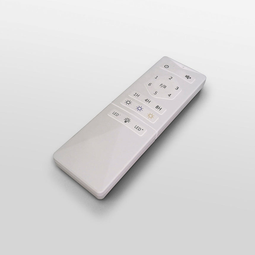 Schuller Enzo Black Fan with Dimmable Folding Blades 196536D