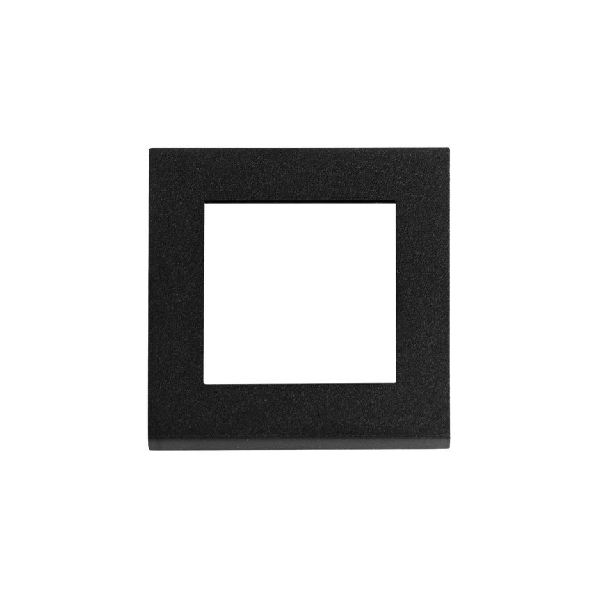 Marco embellecedor LedsC4 Click negro aluminio 71-E489-60-60