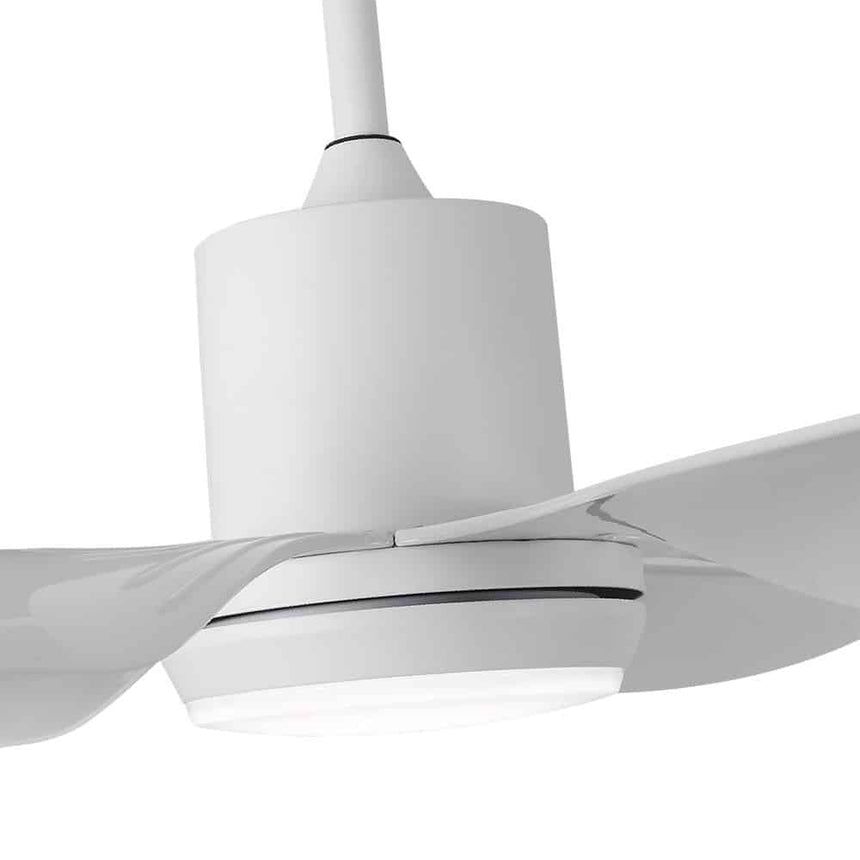 Fabrilamp Otto DC Fan 24w white 6 White Blades Reg.x167d 3000-4000-6000k 2 stems C/remote, Memory and Timer 158691601