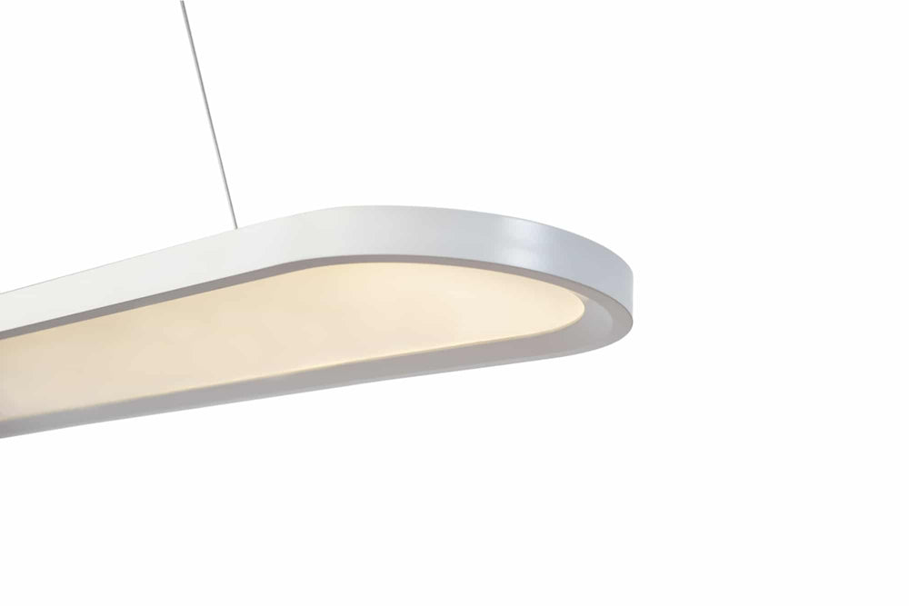Sulion Scale White metal ceiling lamp 75cm - SCALE 200200